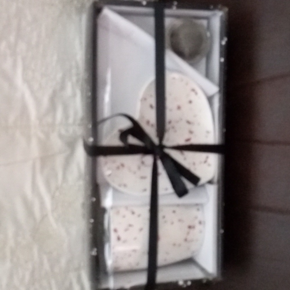 Frankie Grey 3 Piece Tea Set